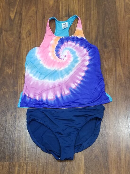 Lands' End Other - Girls' Lands' End Two-Piece Tankini Set, Size 16, VGUC-EUC